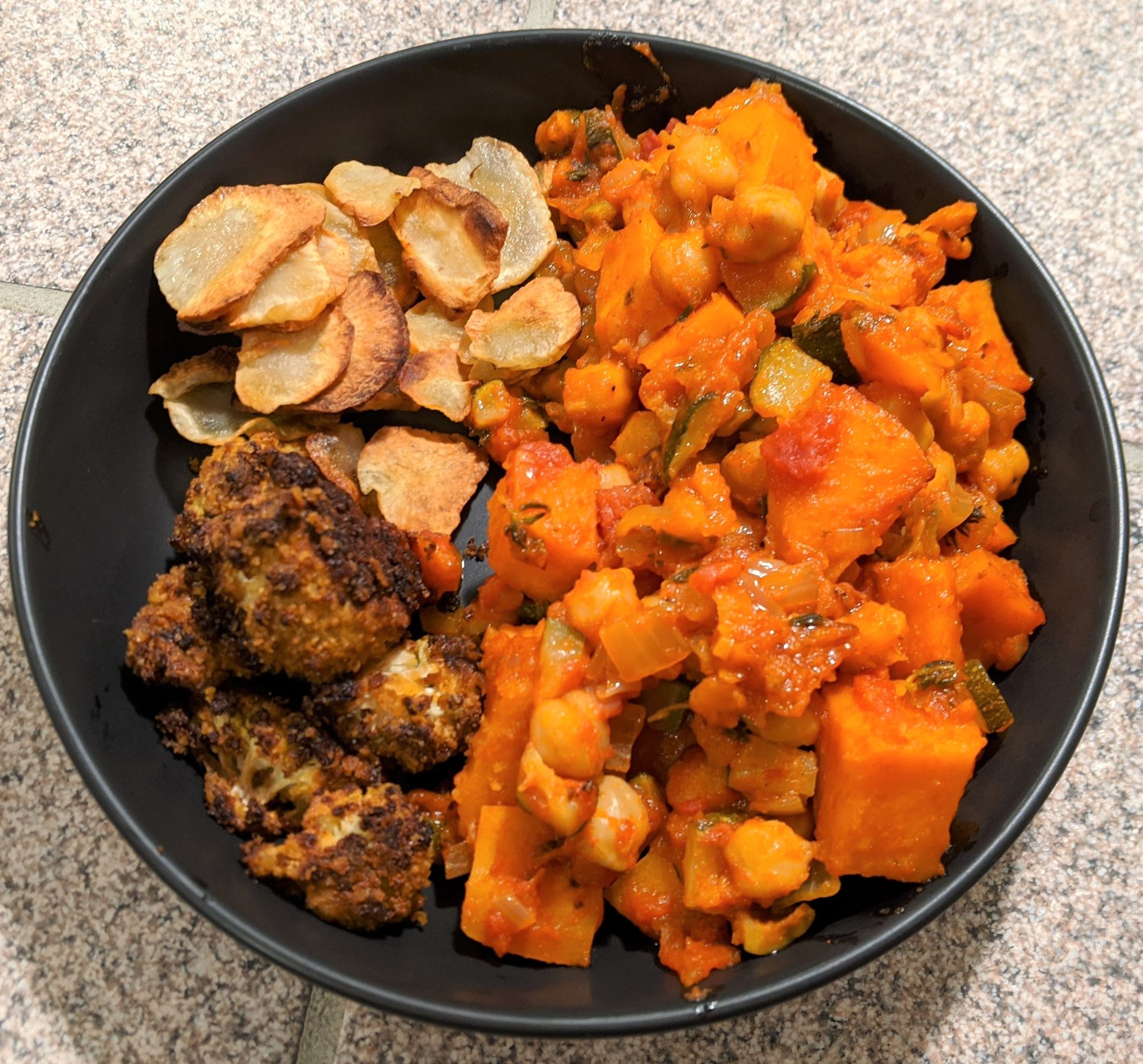 Moreish Moroccan Spiced Sweet Potato and Chickpea Stew