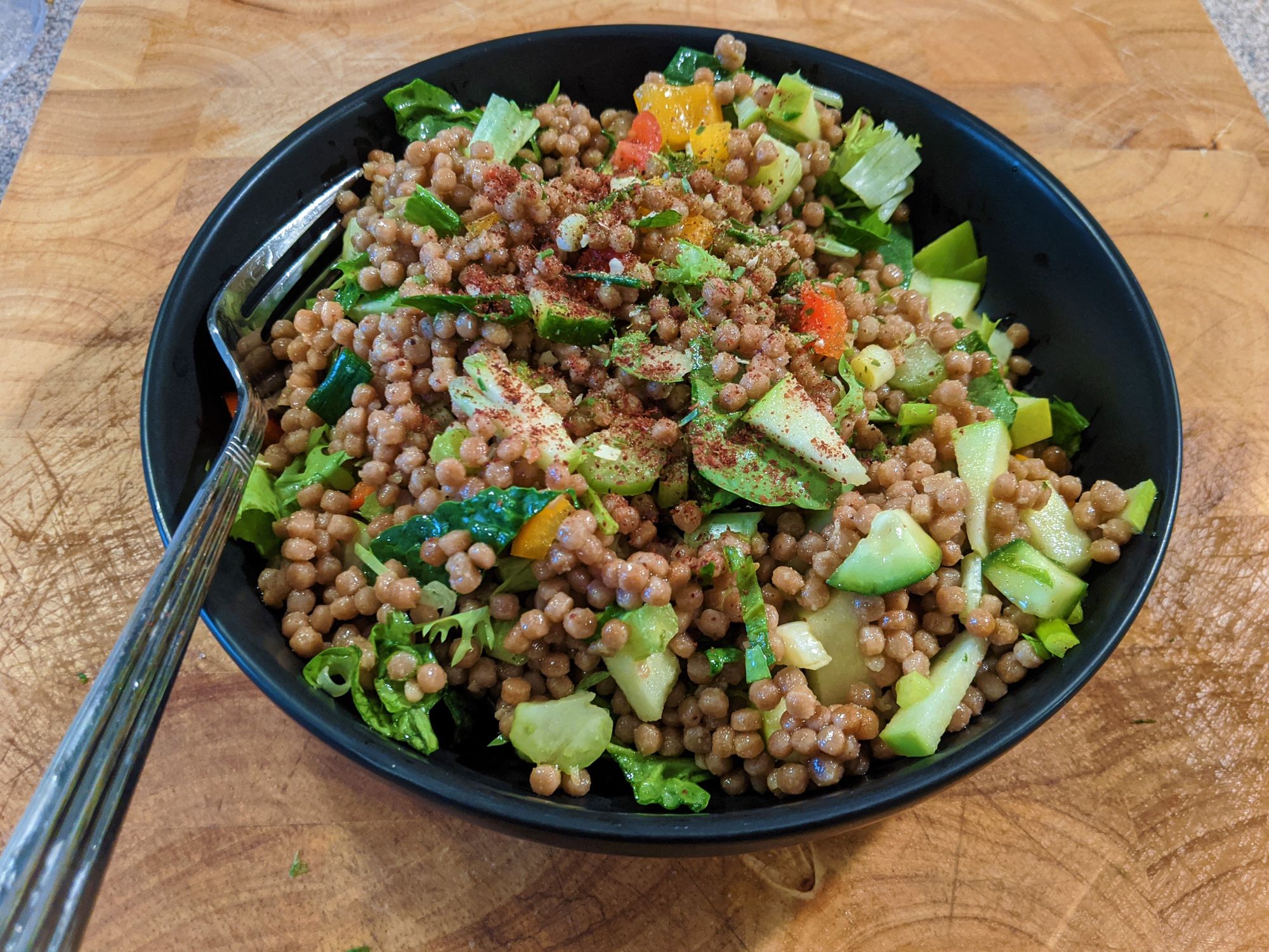 Crispy Crunchy Couscous Salad