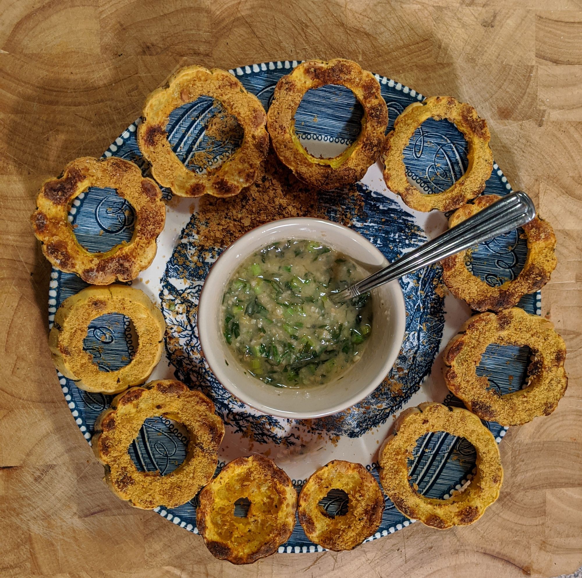 Delectable Delicata Squash Rings