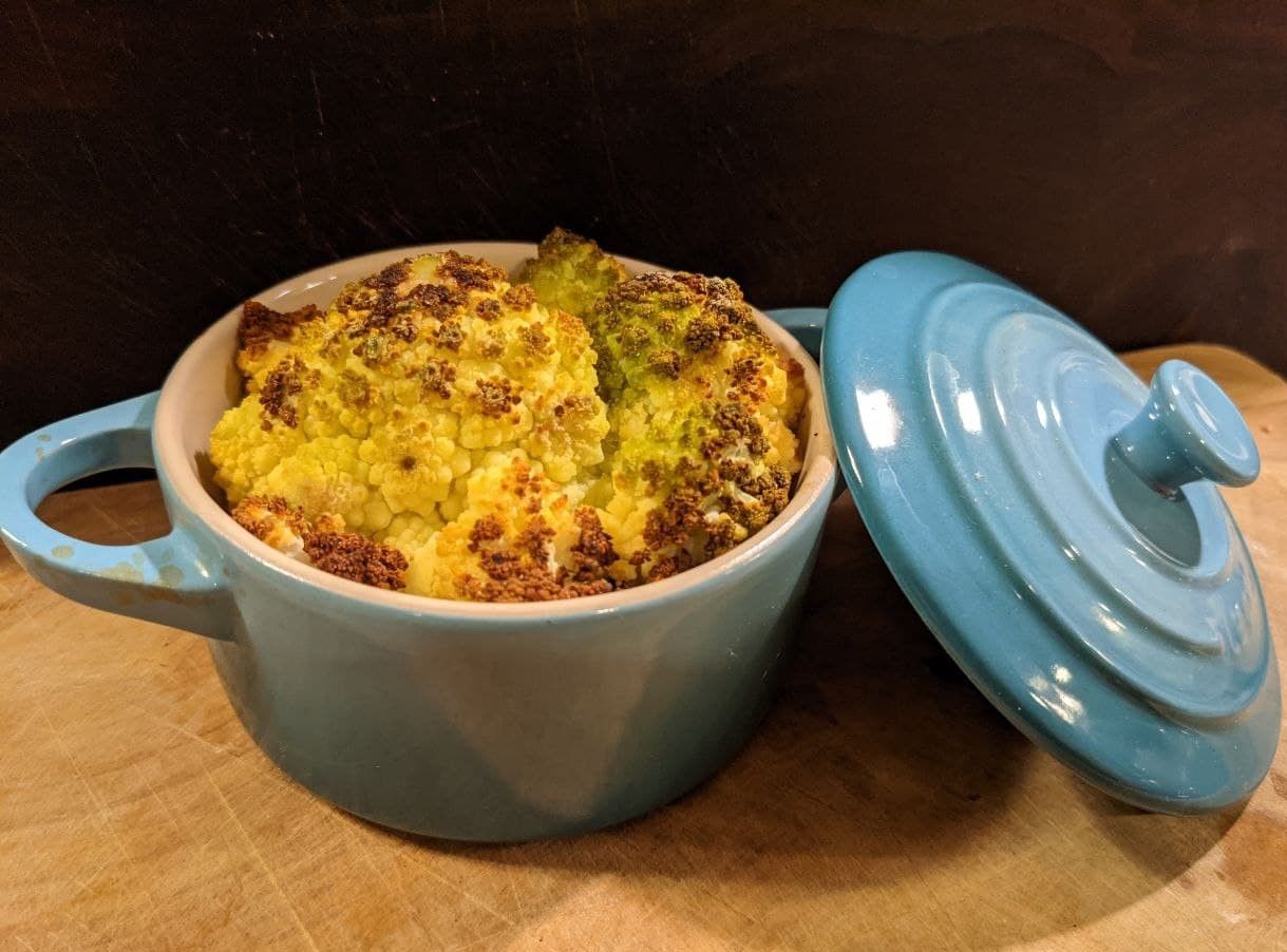 Layered Veggie Bake with Romanesco