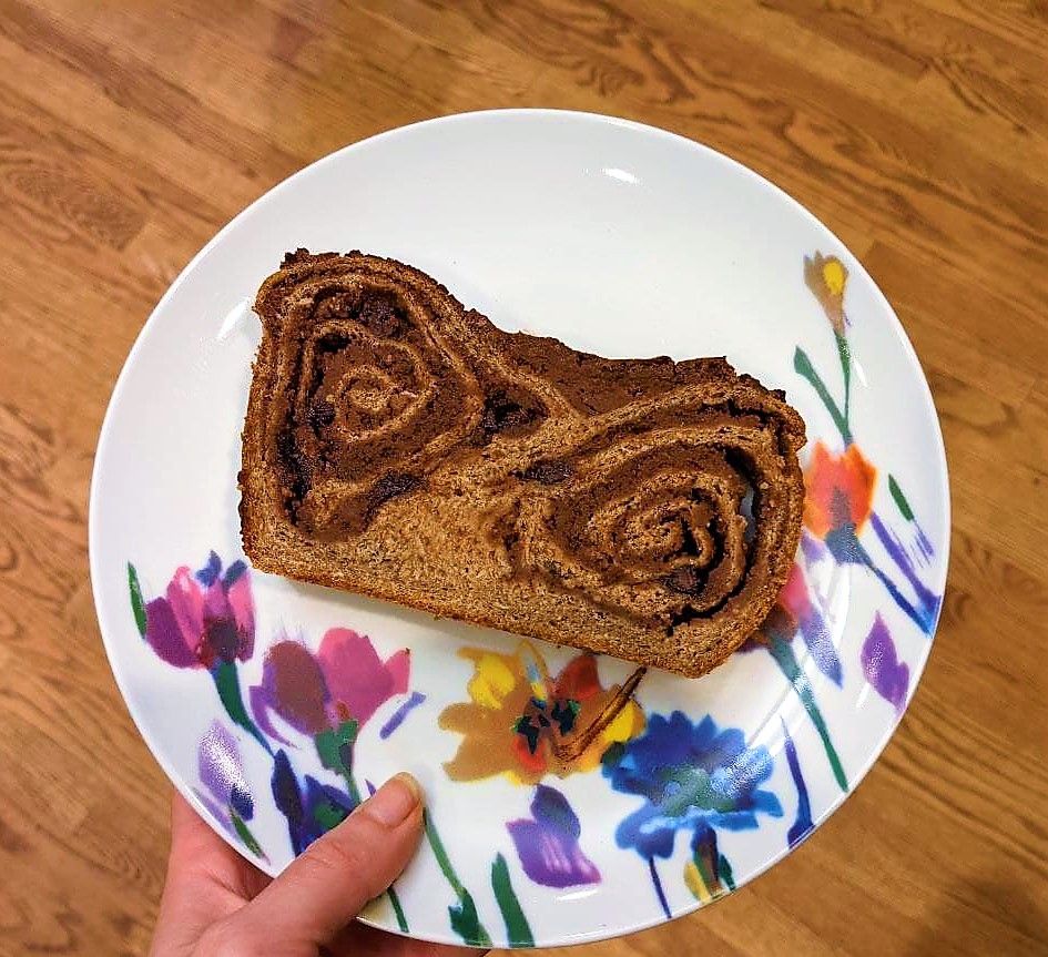 Lúcuma and Chocolate Babka