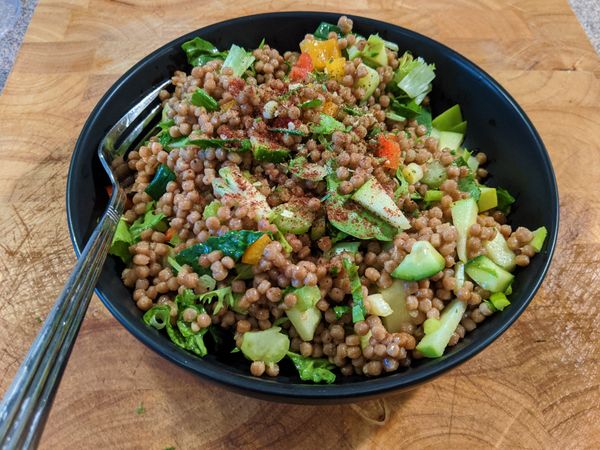 Crispy Crunchy Couscous Salad