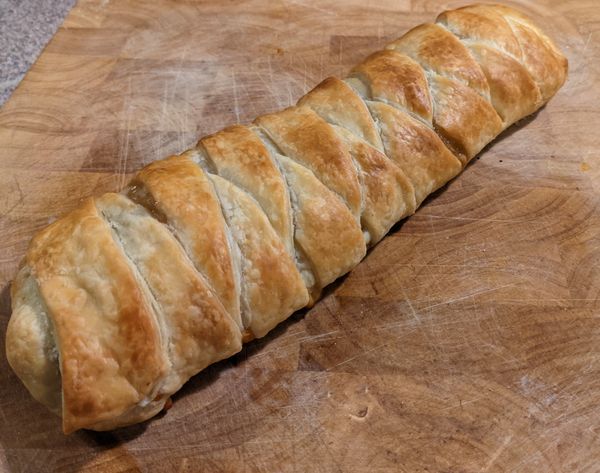 Leftover Veggie Plait